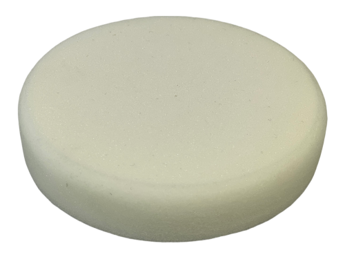 Leštící kotouč Ø150/25mm bílý suchý zip - střední tvrdost