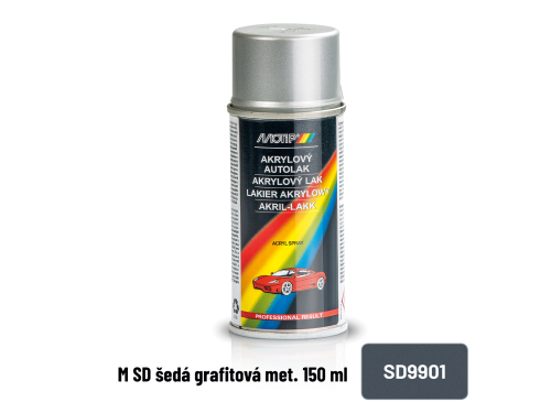 ŠKODA 9901 šedá grafitová metalíza – 150 ml