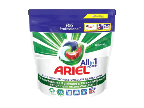 Ariel Professional prací kapsle All-in-One PODS Universal (gelové) 55 dávek / 1177 g