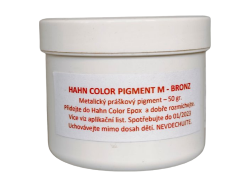 Hahn Color Pigment M - do epoxidů Metalický Bronzový 50 g