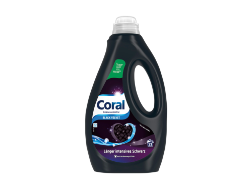Coral prací gel Black Velvet na černé prádlo 23 dávek / 1,15 l