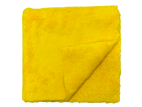 BRAYT Leštící utěrka z mikrovlánka voskovací žlutá 40 x 40 cm